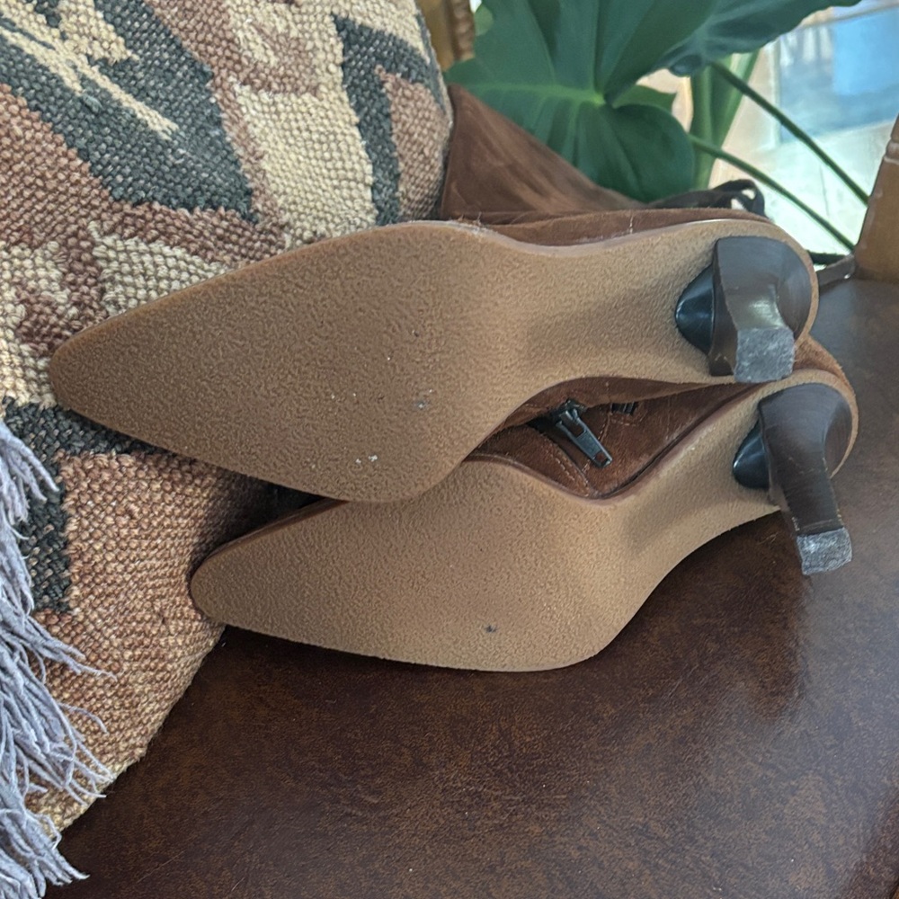 COACH Brown Suede Boots - Picture 7 of 15